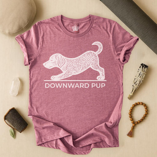 Balance Sausage Dog - Downward Pup Tee