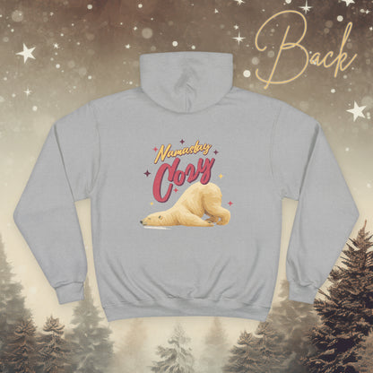 Hoodie Champion – Namastay Cozy (Back Print Edition)