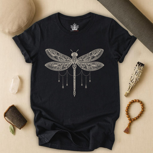 Mandala Dragonfly - Serenity Tee