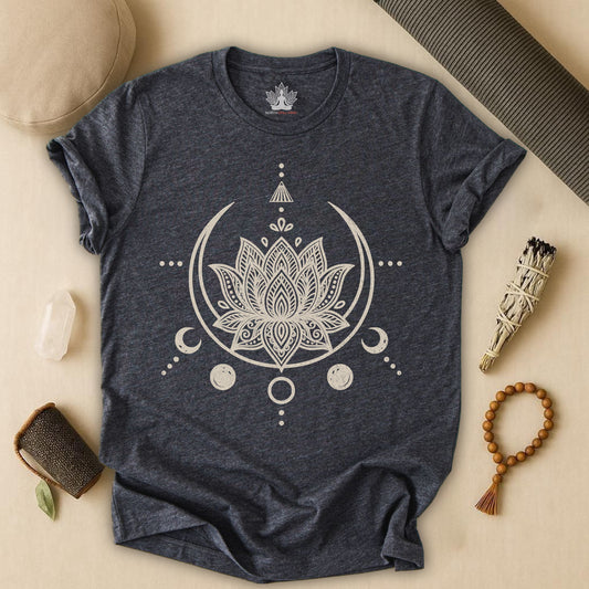 A Lunar Lotus – Celestial Harmony Tee