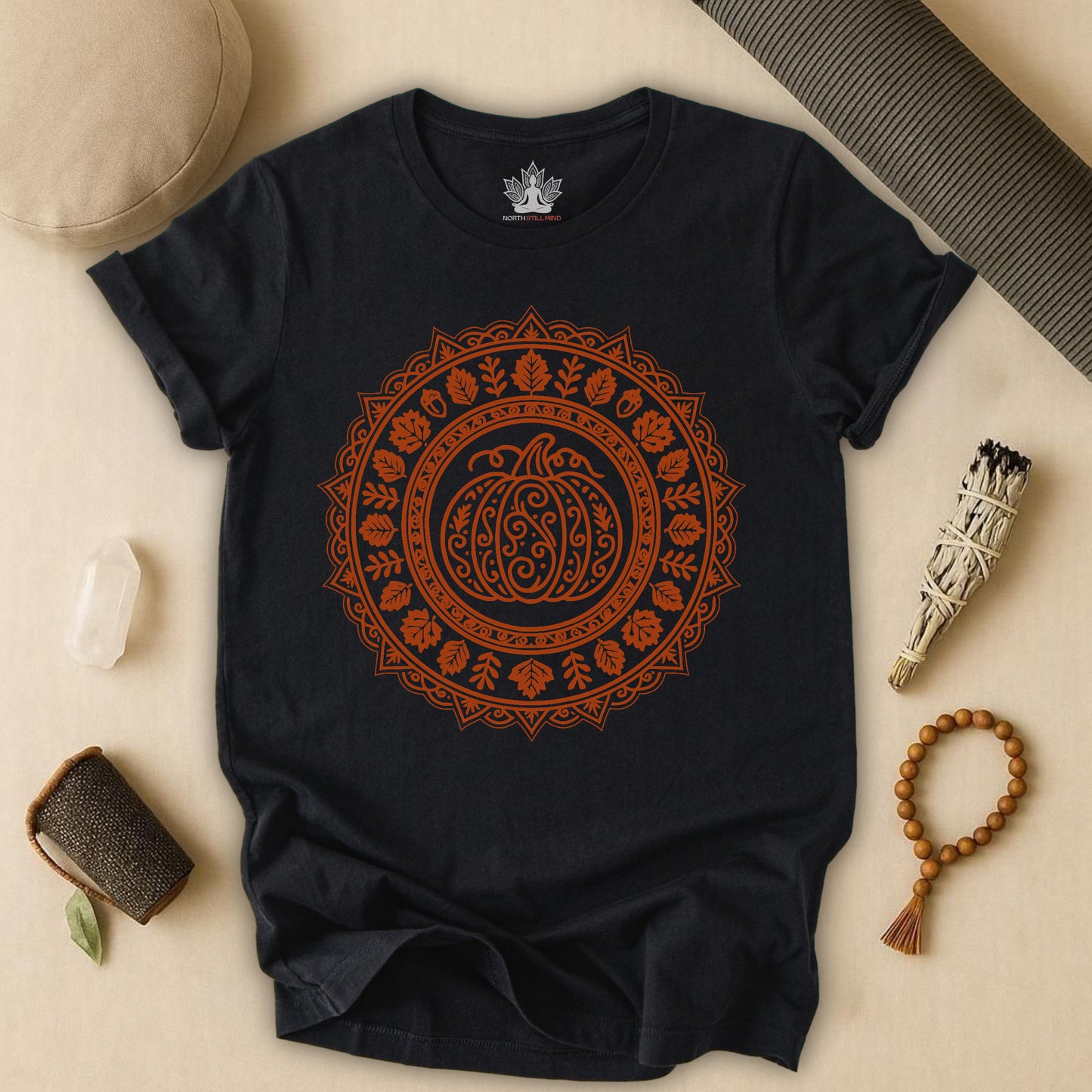 Pumpkin Mandala - Fall Yoga Tee