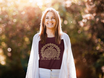Pumpkin Mandala - Carve Out Time Tee