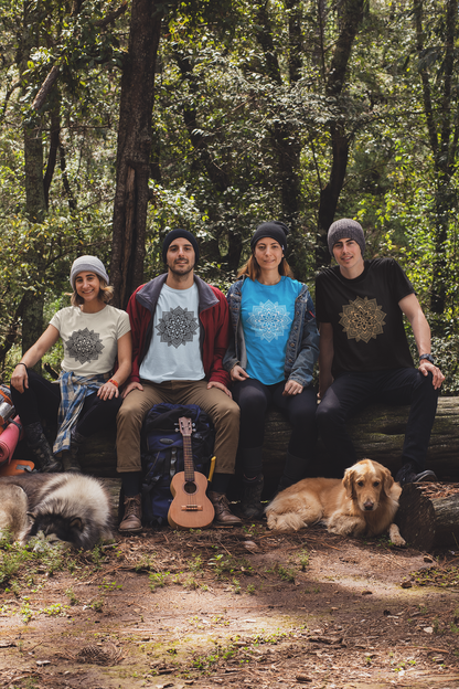 Spiritual Boho Mandala - Yoga Sacred Geometry Men Tee