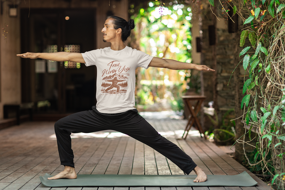 True North Yogi – Sasquatch Warrior Yoga Men Tee