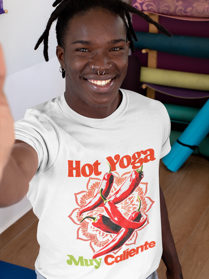 Hot Yoga Chili Pepper – Muy Caliente Men Tee