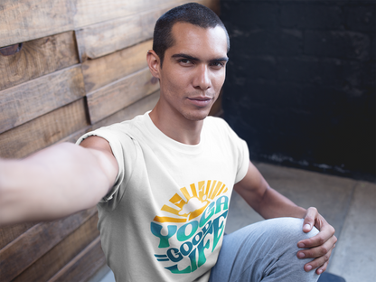 Yoga = Good Life - Happy Vintage Men Tee