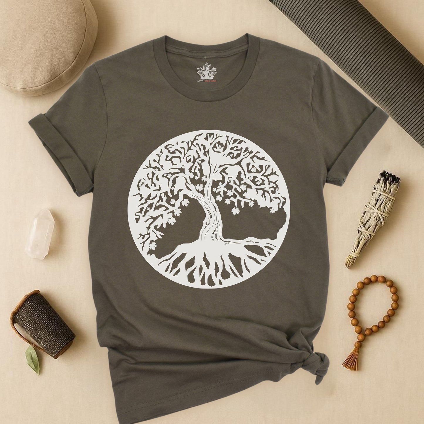 Maple Tree of Life Roots – Yoga Nature Graphic Tee