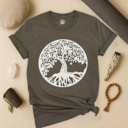 Maple Tree of Life Roots – Yoga Nature Graphic Tee