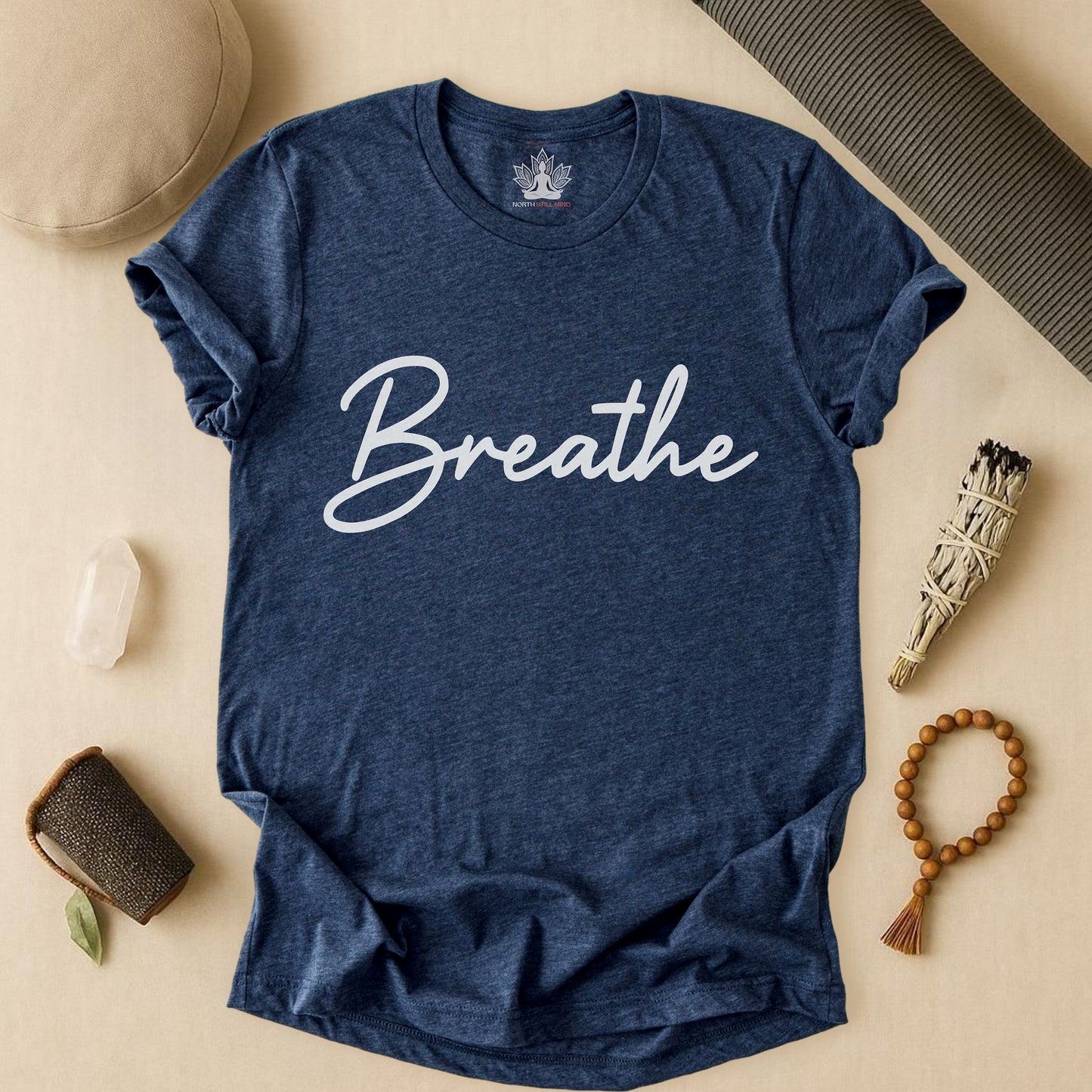 Breathe – Minimalist Calm Tee
