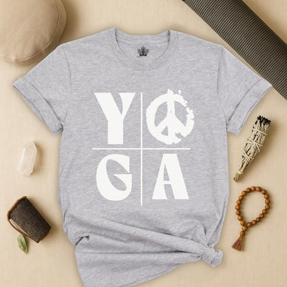 Bold Yoga – Modern Grid Tee