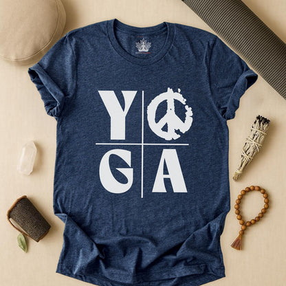 Bold Yoga – Modern Grid Tee