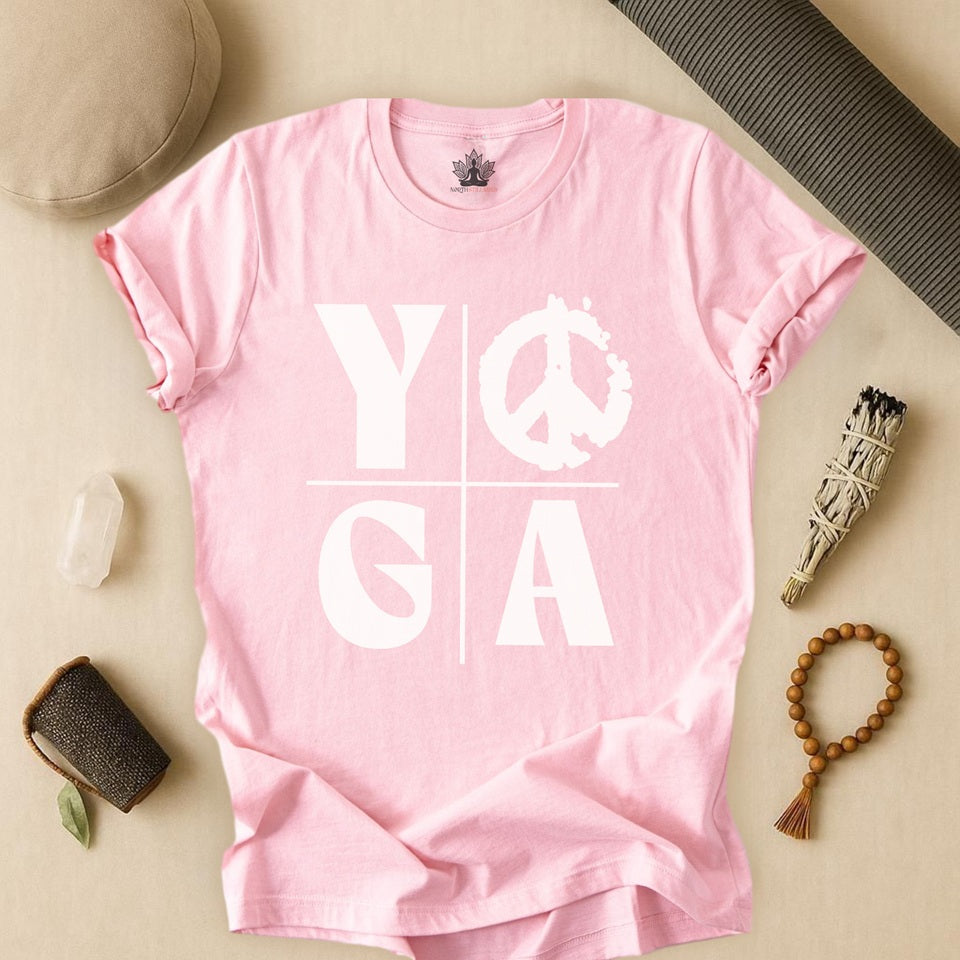 Bold Yoga – Modern Grid Tee