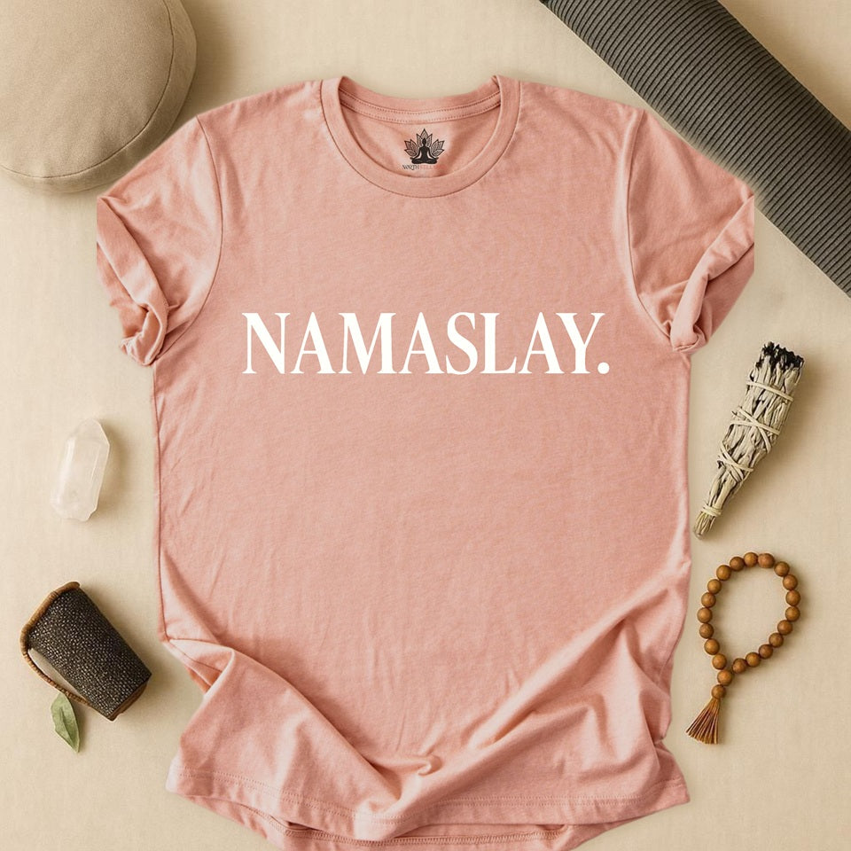 Namaslay – Empowered Yoga Tee