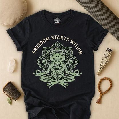 Freedom Frog – Mandala Mindfulness Tee
