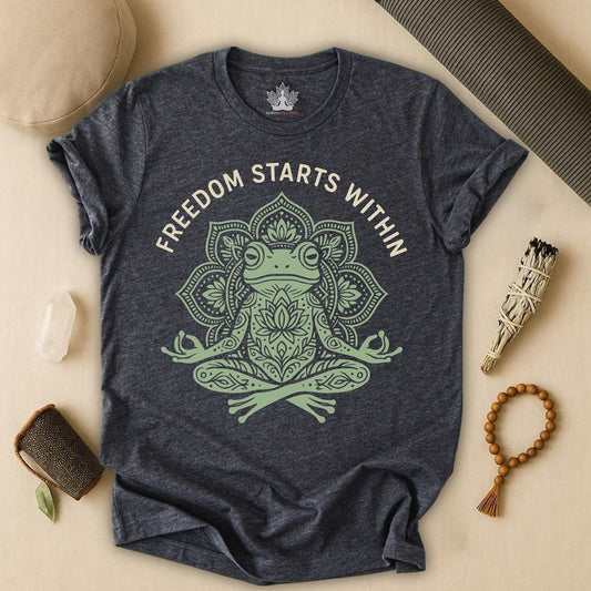 Freedom Frog – Mandala Mindfulness Tee