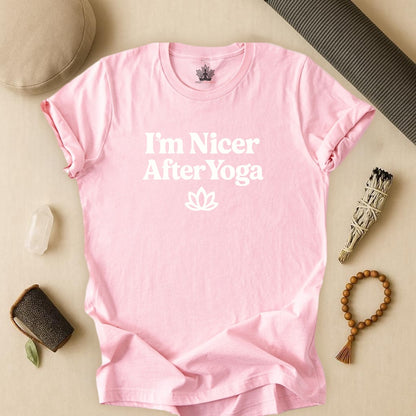 I'm Nicer After Yoga – Calm Spirit Tee