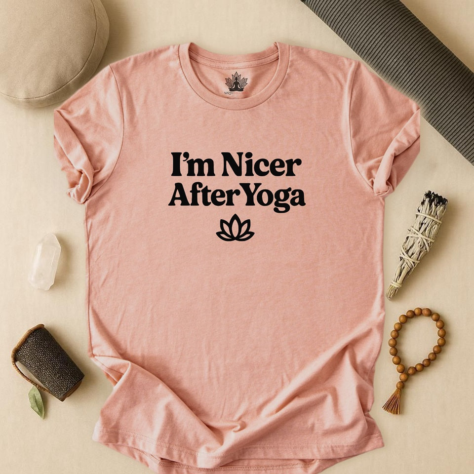 I'm Nicer After Yoga – Calm Spirit Tee