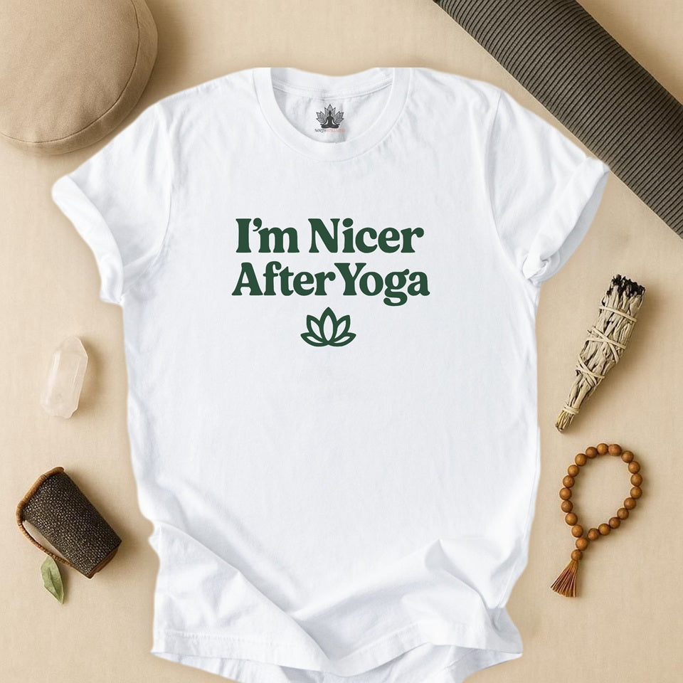 I'm Nicer After Yoga – Calm Spirit Tee