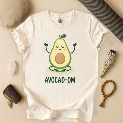 Avocado Om – Cute Yoga Pun Tee