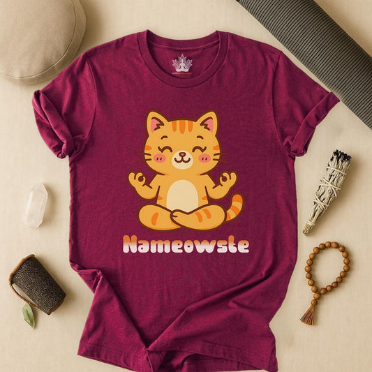 Kawaii Cat Yoga – Nameowste Tee