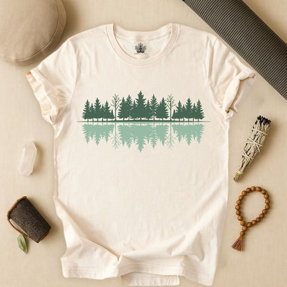 Mindful Forest – Reflection Nature Yoga Tee