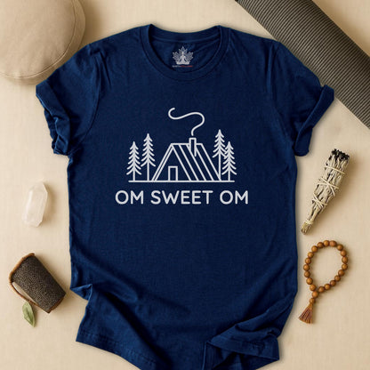 OM Sweet OM - Peaceful Retreat Yoga Tee