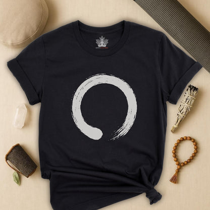 Zen Enso Circle – Minimalist Mindfulness Tee