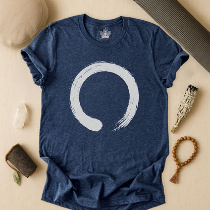 Zen Enso Circle – Minimalist Mindfulness Tee