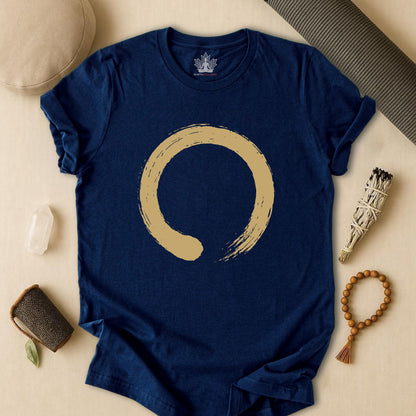Zen Enso Circle – Minimalist Mindfulness Tee
