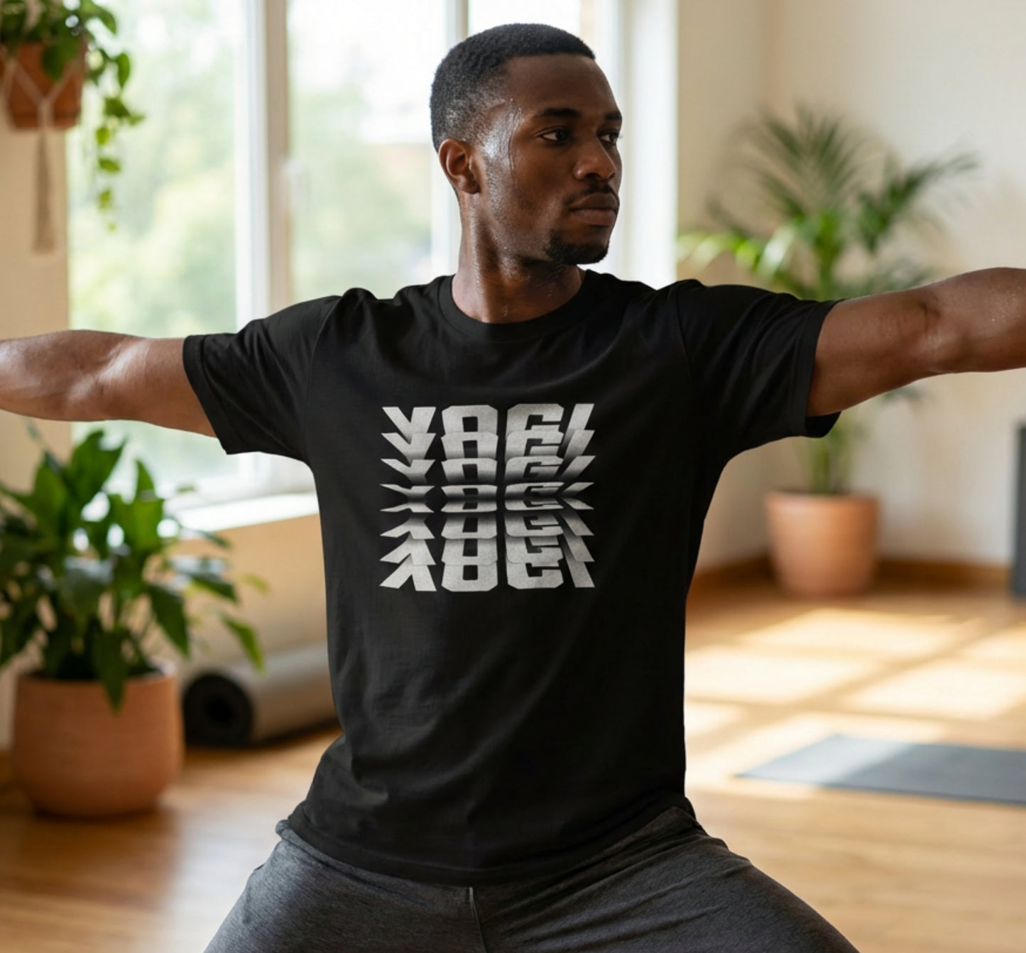 Yogi – Men’s Bold Typographic Tee