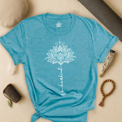 Bee Kind – Lotus Mindfulness Tee