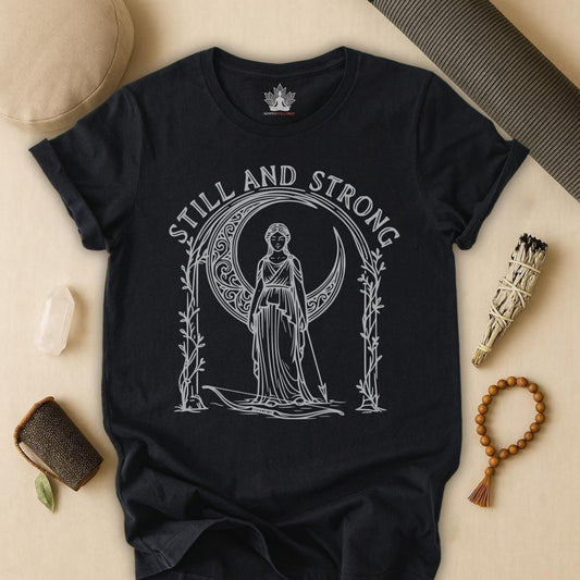 Still and Strong Moon Goddess – Feminine Power Tee