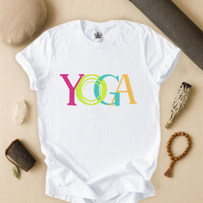 Colorful Yoga - Bold Graphic Tee