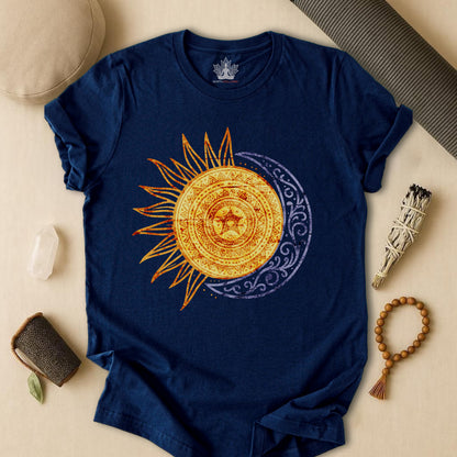 Sun & Moon Yin Yang Tee