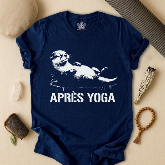 Après Yoga Otter – Cozy Shadow Art Tee