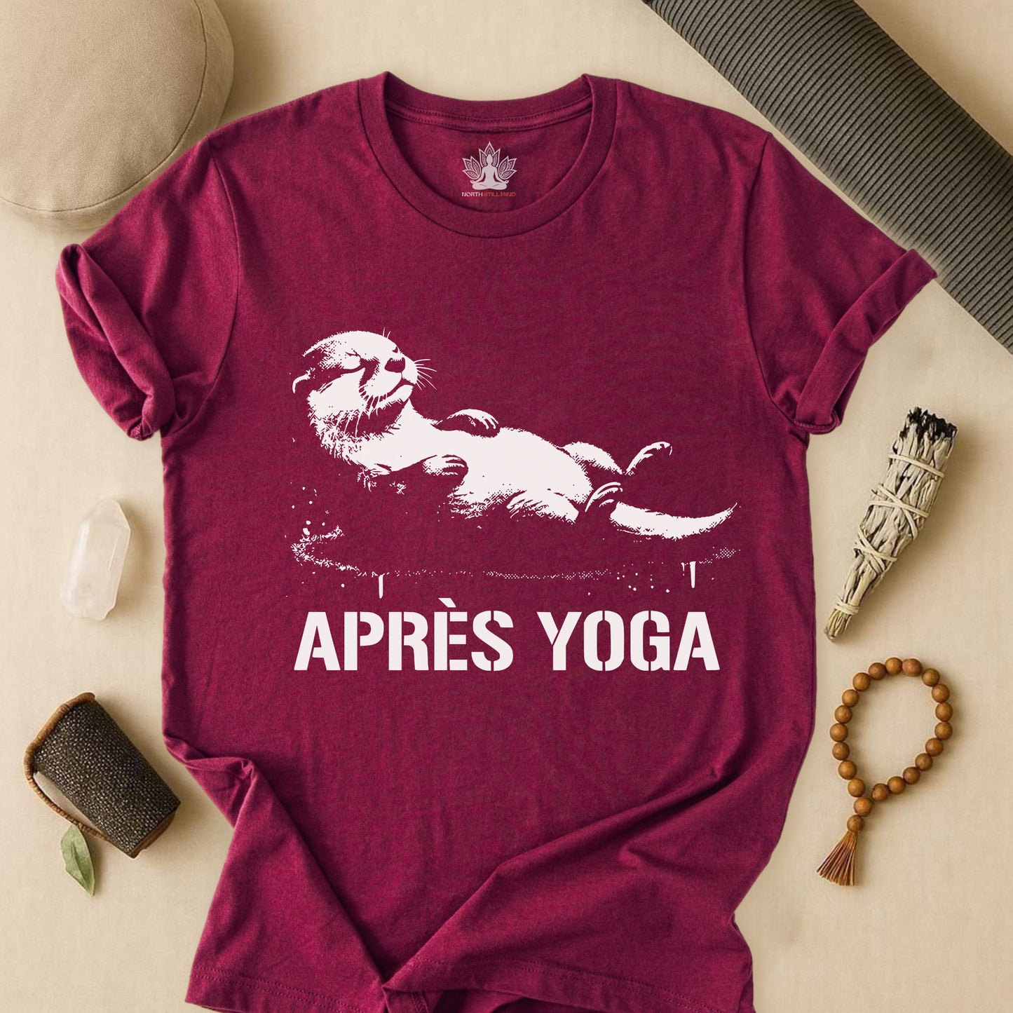 Après Yoga Otter – Cozy Shadow Art Tee