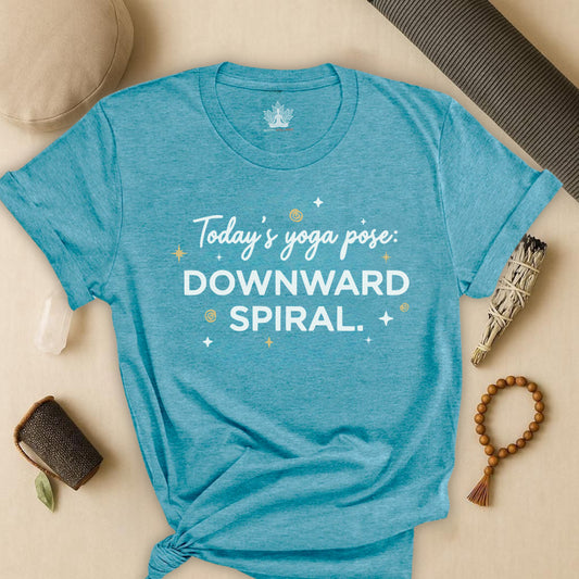 Today's Yoga Pose - Downward Spiral Tee