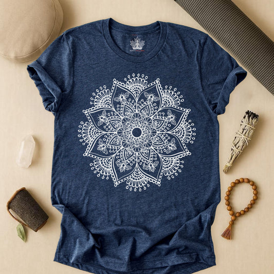 Bees & Flowers Mandala