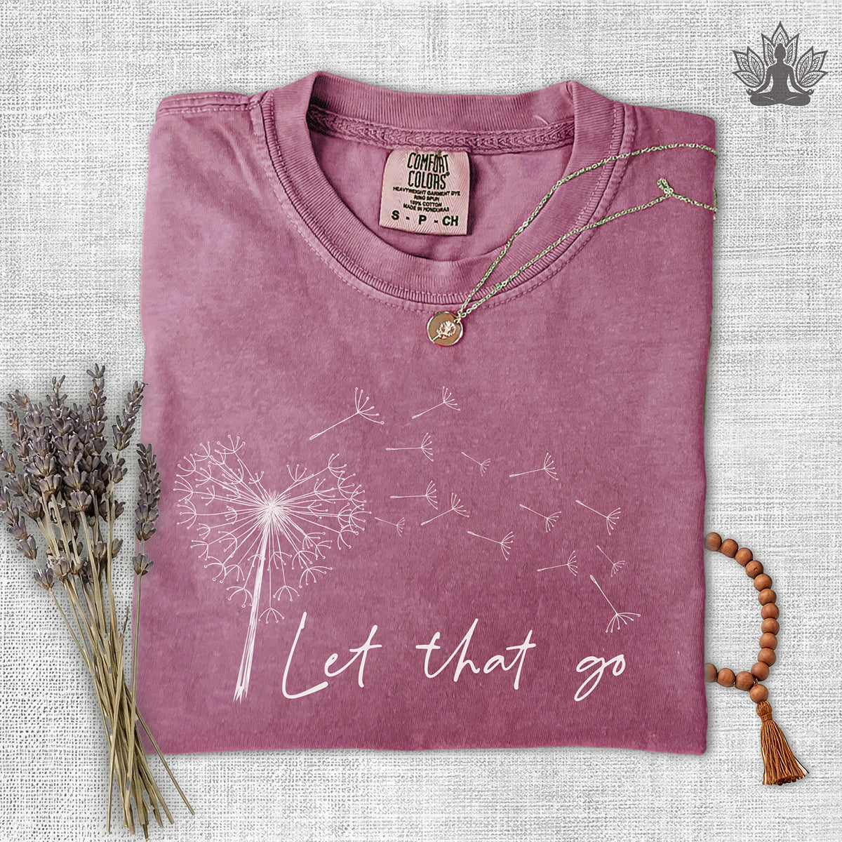 Let That Go Comfort Colors Tee