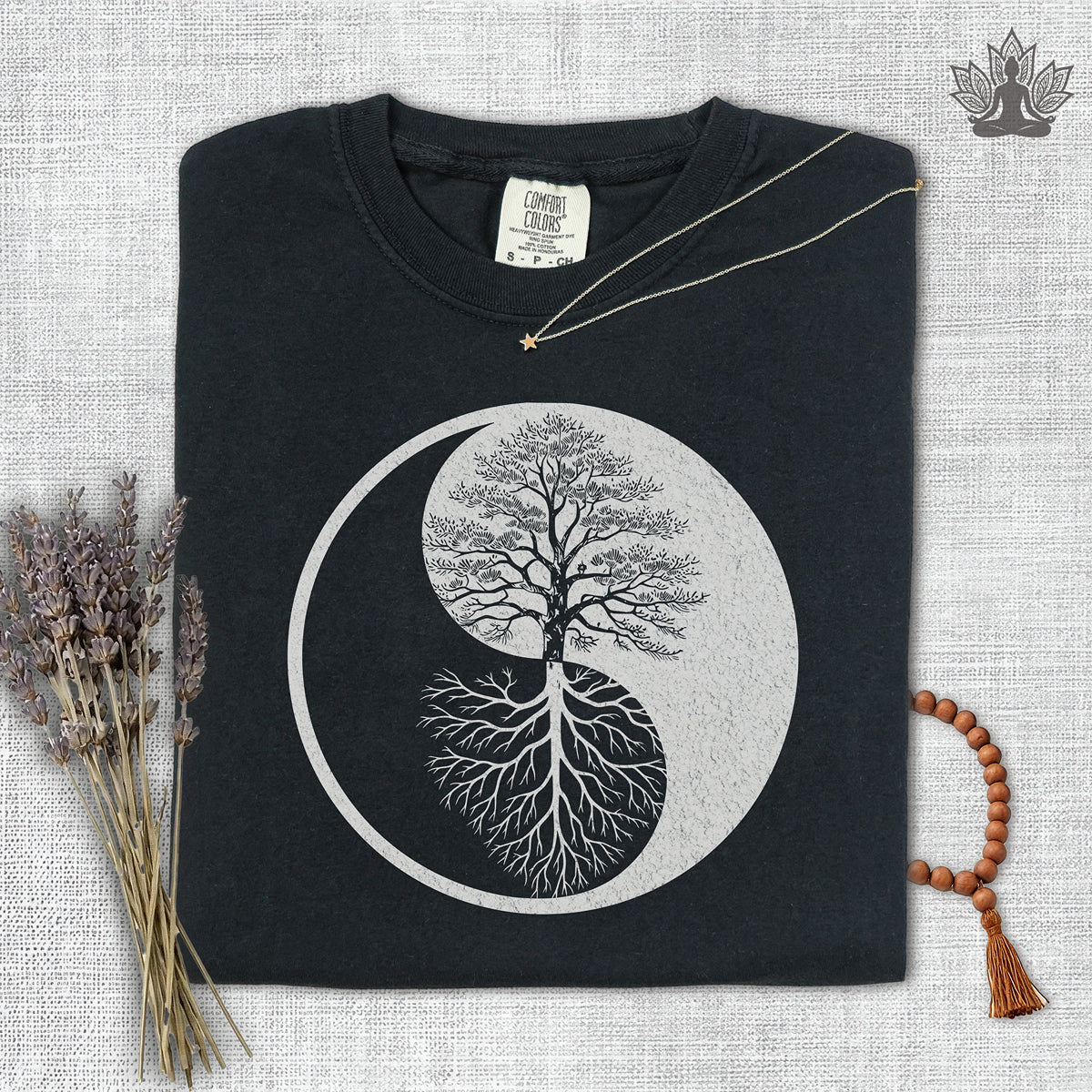 Yin Yang Tree Of Life Comfort Colors Tee