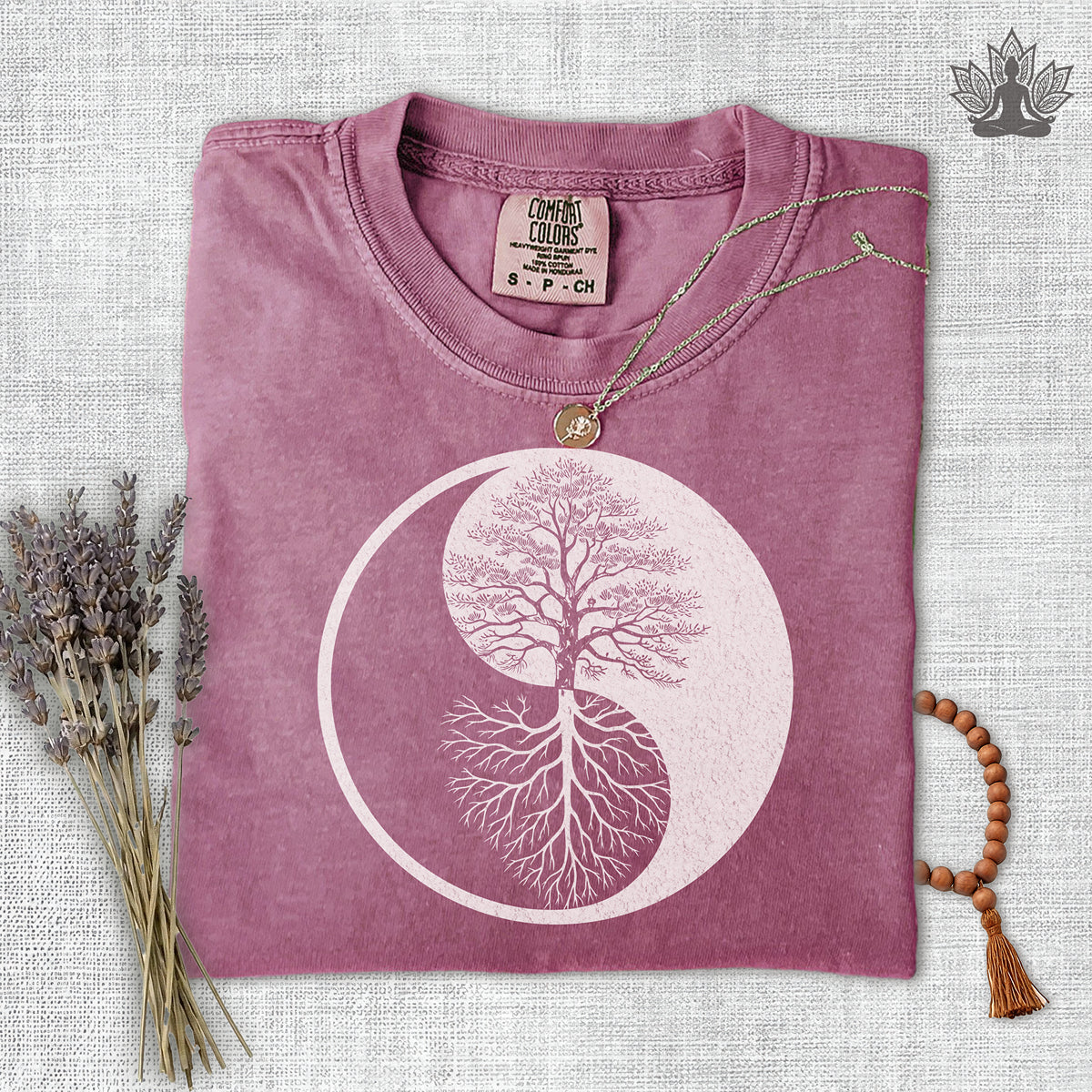Yin Yang Tree Of Life Comfort Colors Tee