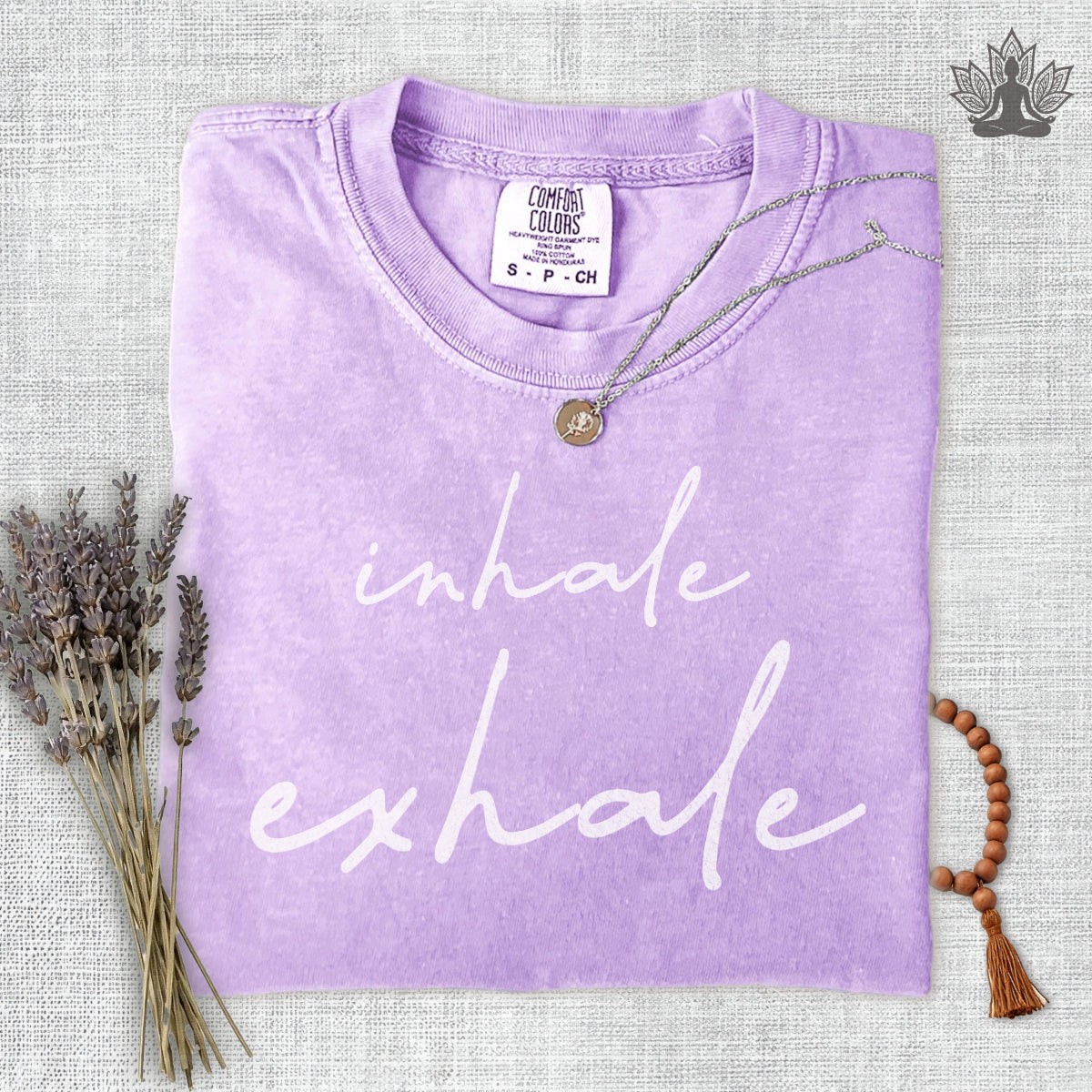Inhale Exhale Comfort Colors Tee