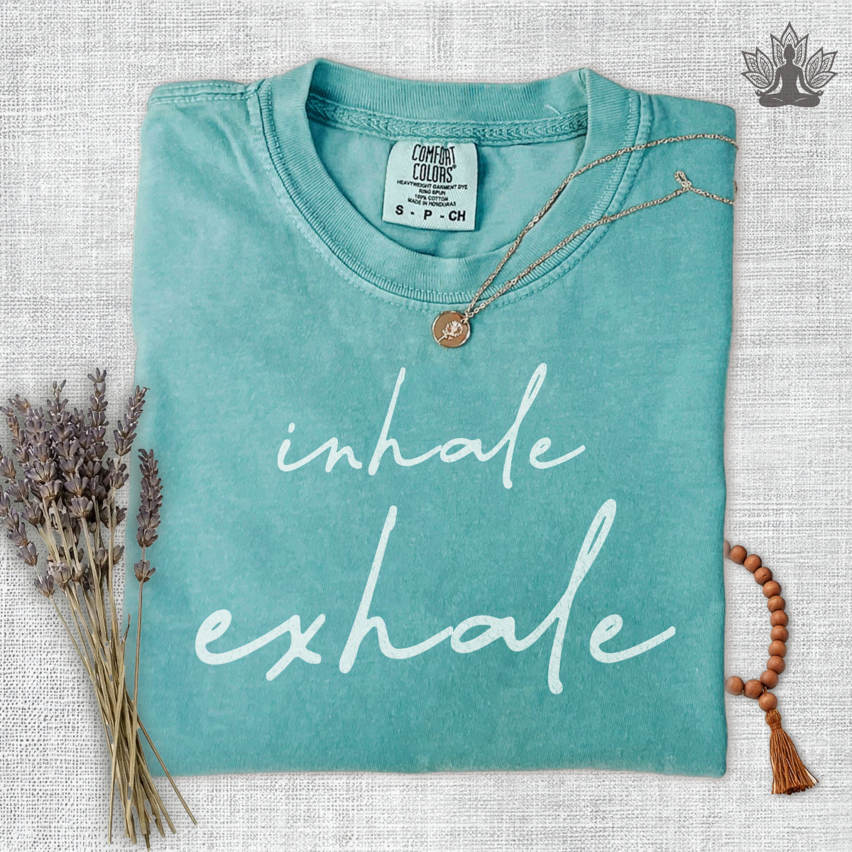 Inhale Exhale Comfort Colors Tee