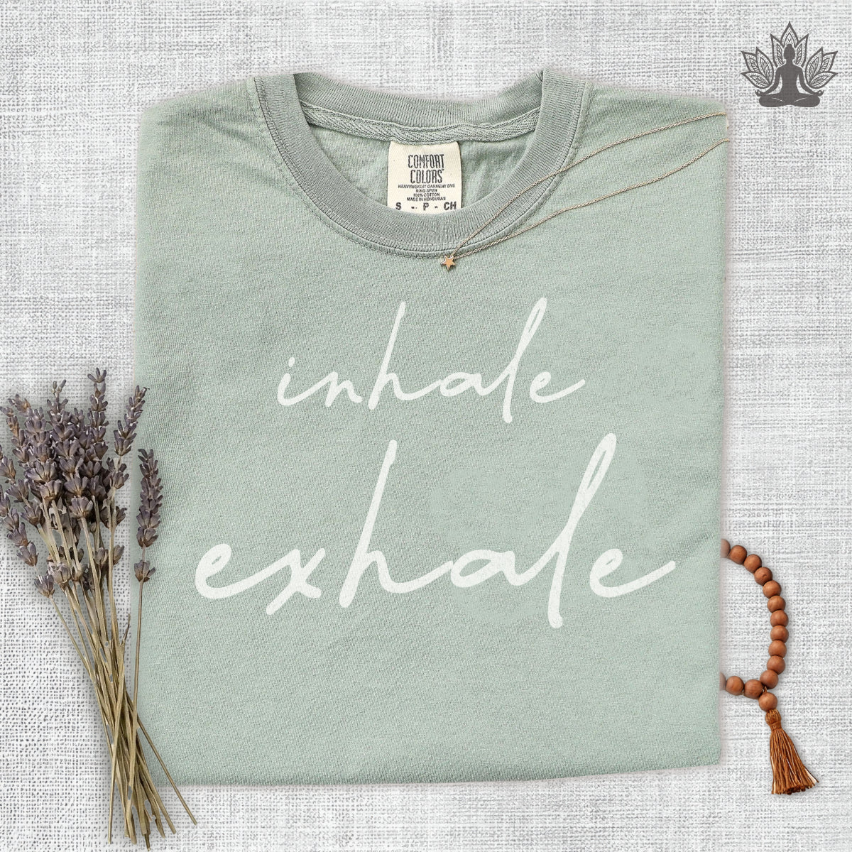 Inhale Exhale Comfort Colors Tee
