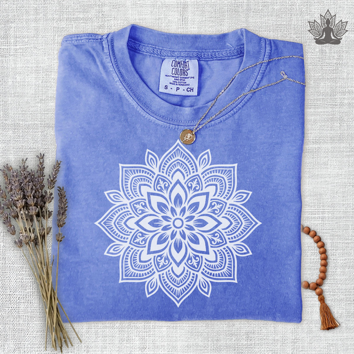 Boho Mandala Comfort Colors Tee