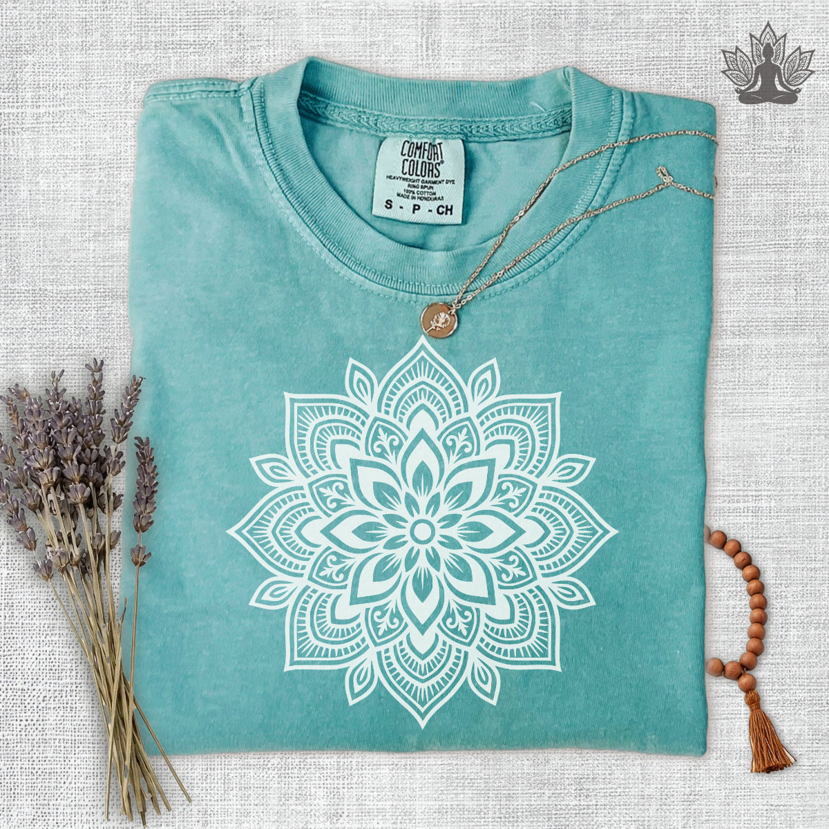 Boho Mandala Comfort Colors Tee