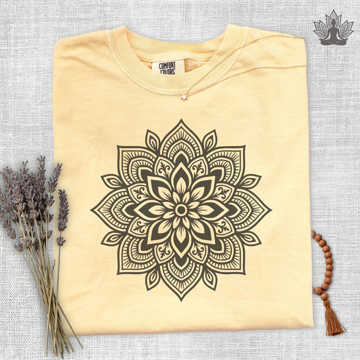 Boho Mandala Comfort Colors Tee