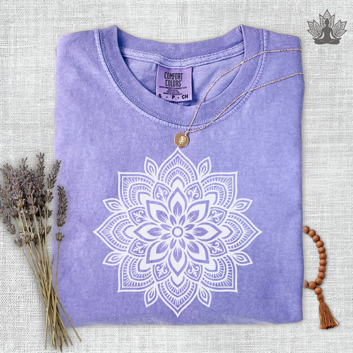 Boho Mandala Comfort Colors Tee