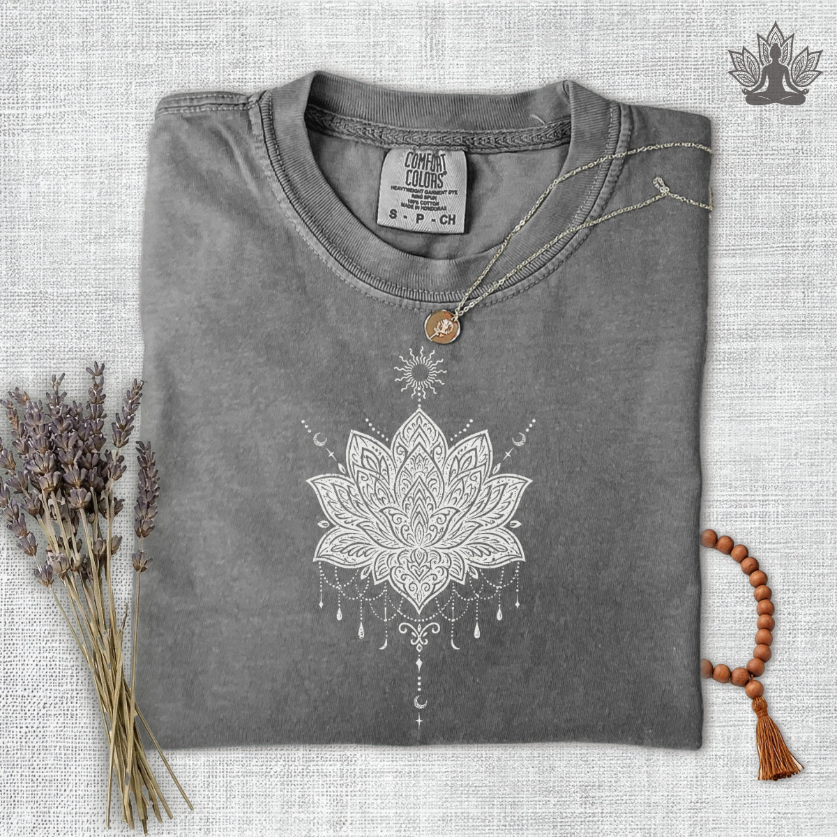 Celestial Lotus Comfort Colors Tee