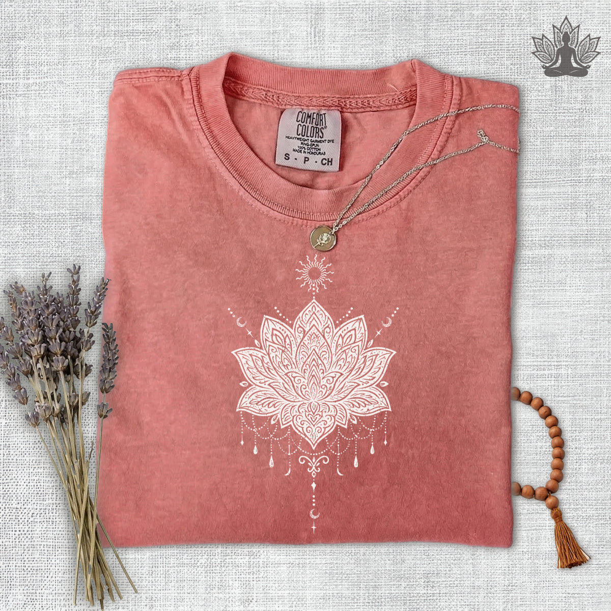 Celestial Lotus Comfort Colors Tee